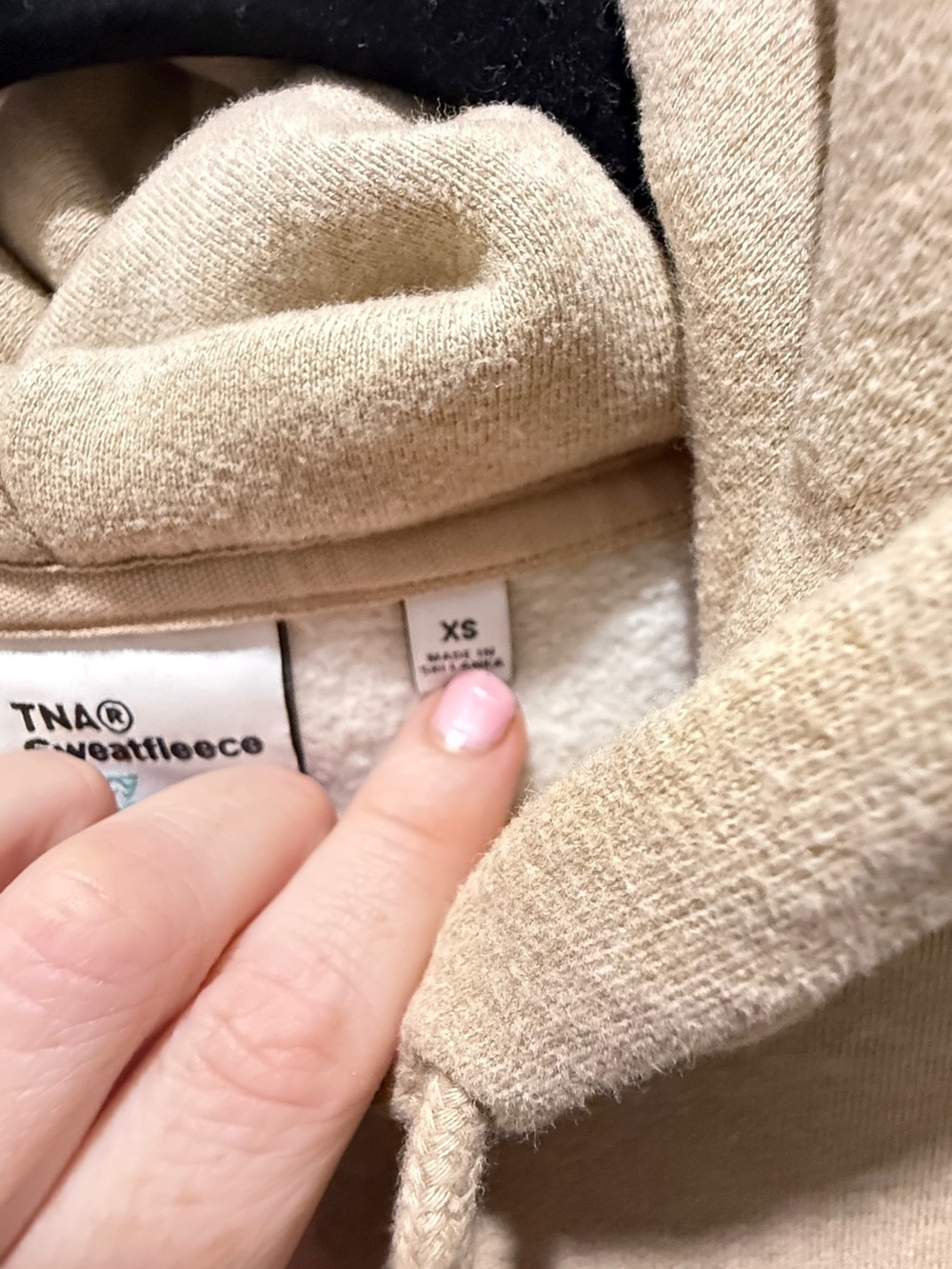 TNA® Sweatfleece Cozy Boyfriend Fit -
Tan - Picture 5 of 7